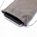 Silver Fiber RF Signal Blocker Cell Phone Bag