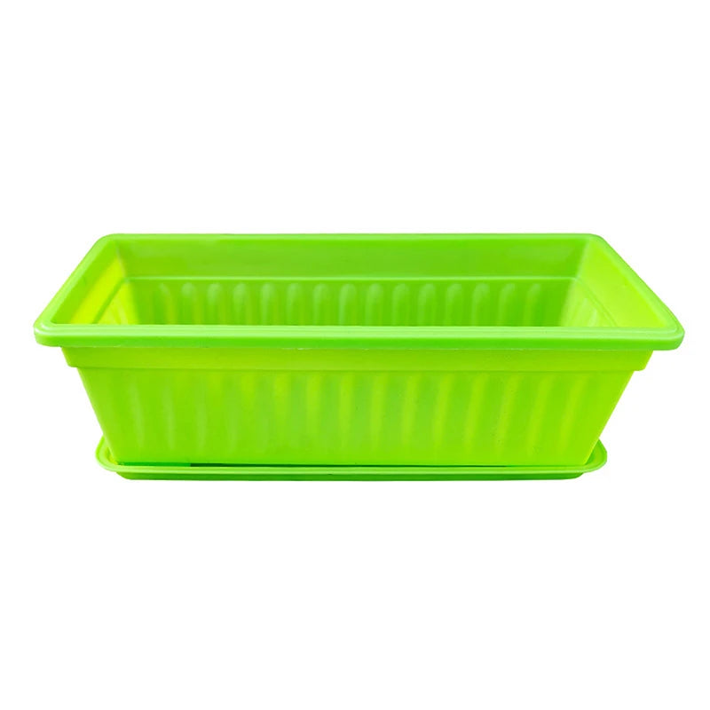 1 Plastic Rectangular Vegetable Planter