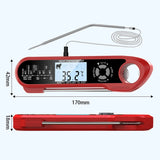 Digital Meat Thermometer With LCD Screen And Alarm Function