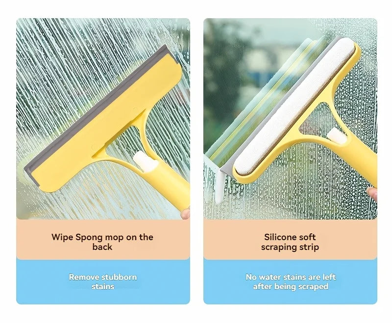 3-in-1 Water Wiper Squeegee For Shower and Glass Surfaces