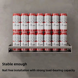 Aluminum Bathroom/Kitchen Shelf For Accessories With Towel Bar