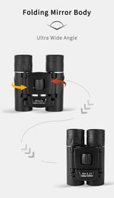 900x25 High Power Mini HD Low Light Level BAK4 Binoculars With Long Range 50000M
