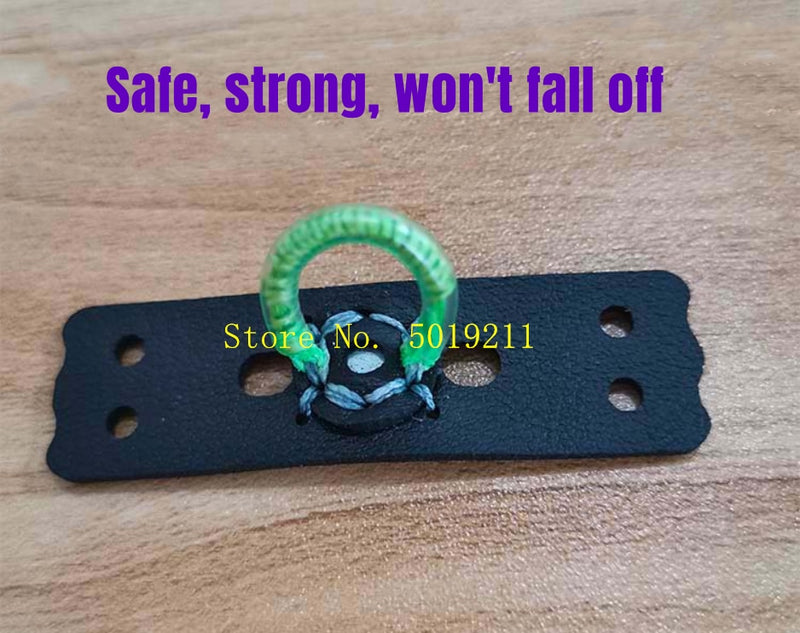 5pcs  Leather Magnetic, Non-slip Pocket Slingshot.