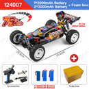 Remote control high speed off-road racing car. 75KM/H 4WD RC Car.