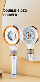 3 Modes Adjustable Double Sided High Pressure Showerhead.