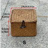 Seaweed Woven Storage Box with Cover