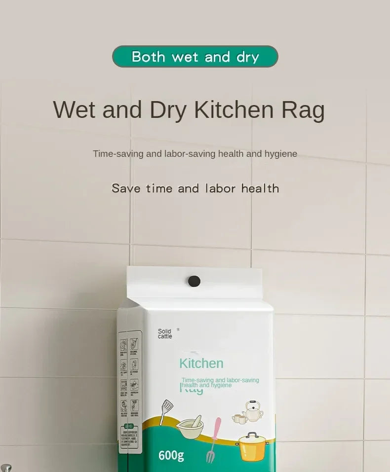 Disposable Hanging Kitchen Wipes