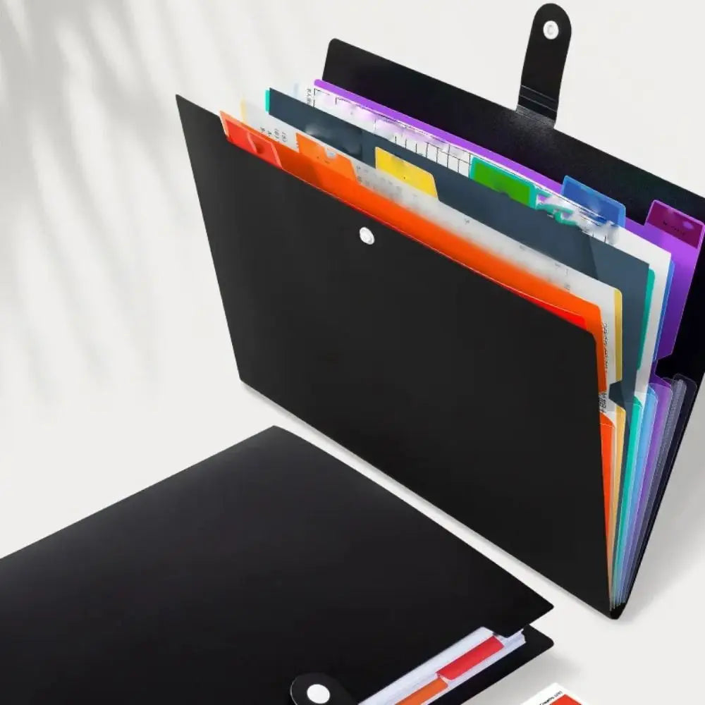 Plastic A4 Accordion Paper Organizer Folder