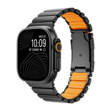 Luxury Titanium Strap for Apple Watch Ultra 3/2 49mm Series 11 10 46mm 45mm 44mm 42mm Or Silicone Bracelet For iwatch 9 8 7 6 SE 5