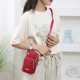 Women's Lightweight Nylon Crossbody Or Arm Bag