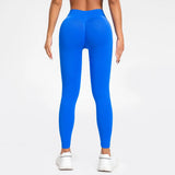 NCLAGEN Low Ribbed Band Seamless Scrunch Bum Impact Leggings