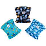 (3pcs per pack) Washable Male Dog Diaper With Belly Band