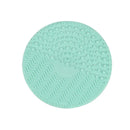 Silicone Pad with Suction Cups For Cleaning Makeup Brushes.