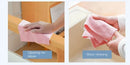 20 Reusable Microfiber Cleaning Sheets Per Towel Rolls