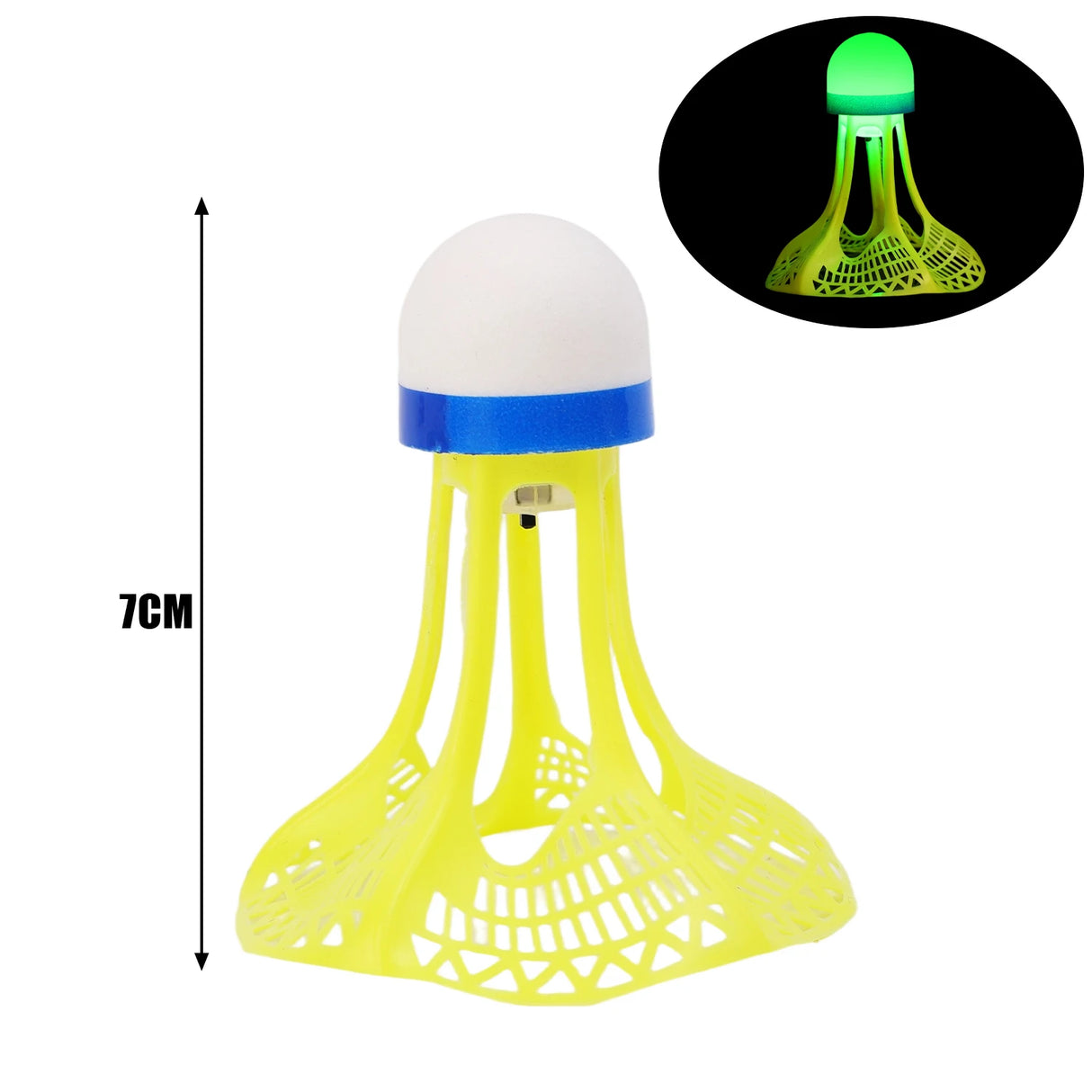 Windproof Light-up Durable Nylon Shuttlecocks
