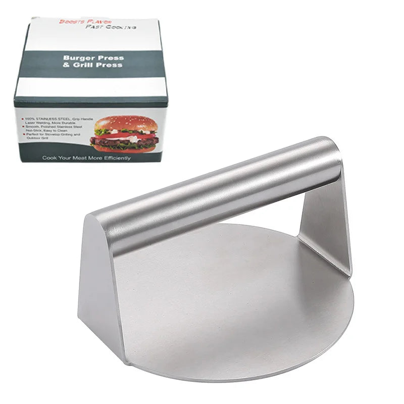 Stainless Steel Non-Stick Hamburger Press