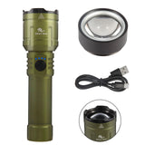 Shan bao Customized 3000LM Waterproof Flashlight With Zoom options