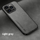 Luxury Matte Magnetic Sheepskin Leather Case For iPhone 16 15 14 13 12 11 Pro Max XR XS X 8 7 Plus