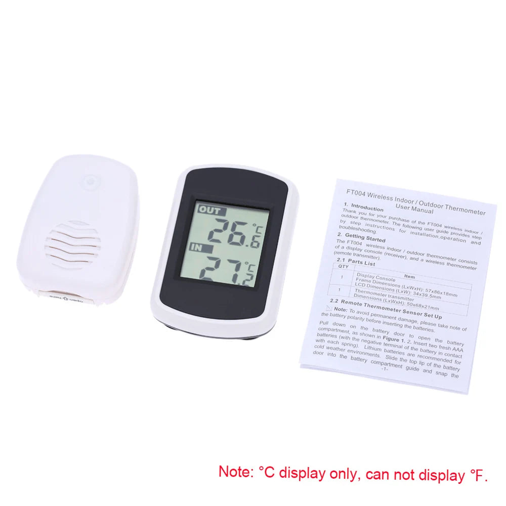 Digital  LCD Wireless Indoor/Outdoor Thermometer