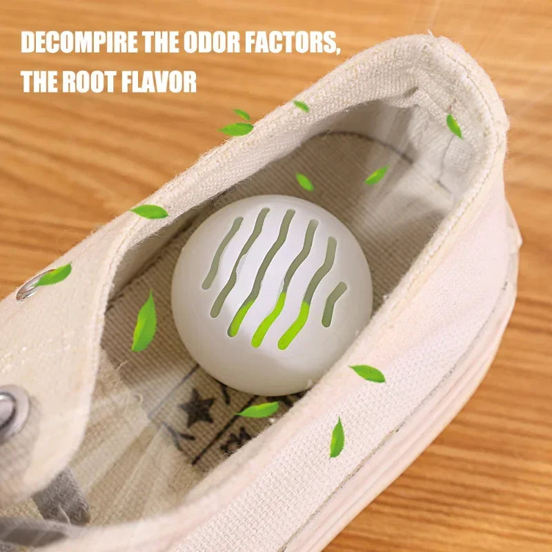 6/12/24Pcs Deodorizer Balls For Neutralizing Odor In Shoes