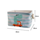 Foldable Canvas Cartoon Animal Laundry Basket OR Toy Storage.