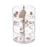 Transparent Rotatable Jewelry Organizer Box