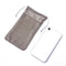 Silver Fiber RF Signal Blocker Cell Phone Bag