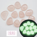 20/30/50/100/200pcs  Decorative Glowing Pebbles Stones For Gardens and Aquariums.