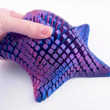 3D Printed Articulated Starfish Stress Relief Fidget Toy For Kids and Adults