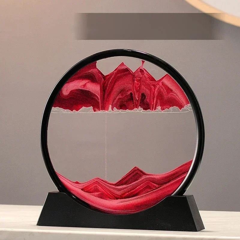 3D Dynamic Liquid Flowing Sand Art Frame