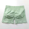 NCLAGEN 4.5" Women's  Low Ribbed Band Scrunch Butt Seamless Impact Shorts