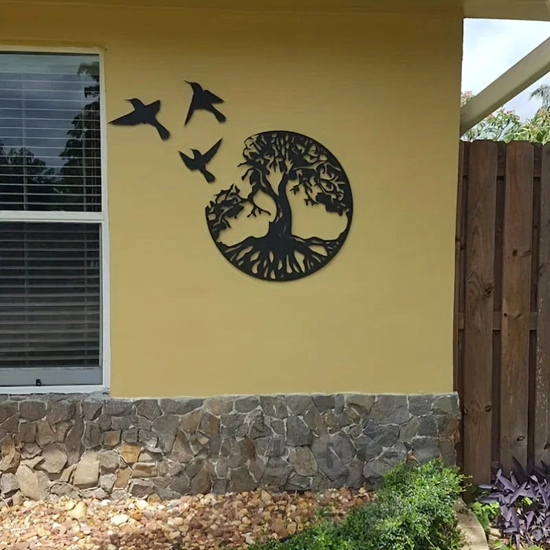 Tree Of Life Metal Wall Decoration indoor Or Outdoor
