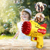 Rechargeable 29 Holes Bubble Gun