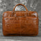 Genuine Leather Laptop Briefcase.