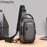 Anti Theft USB Charging Crossbody Bag