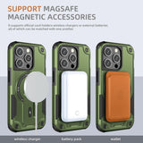Magsafe Invisible Support Phone Case for IPhone 17 16 15 14 13 12 Pro Max