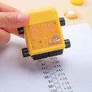 Reusable Math Roller Teaching Stamp With 100 Fill In The Blank Combinations.