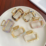 Small Colorful Elegant Acrylic Hair Clpsl