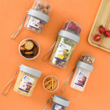 Breakfast Oatmeal Or Yogurt Sealed Container