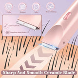 Women's Waterproof Rechargeable Mini Electric Shaver