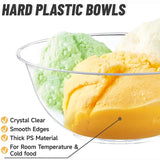 20Pcs Disposable Plastic Mini Dessert Bowls