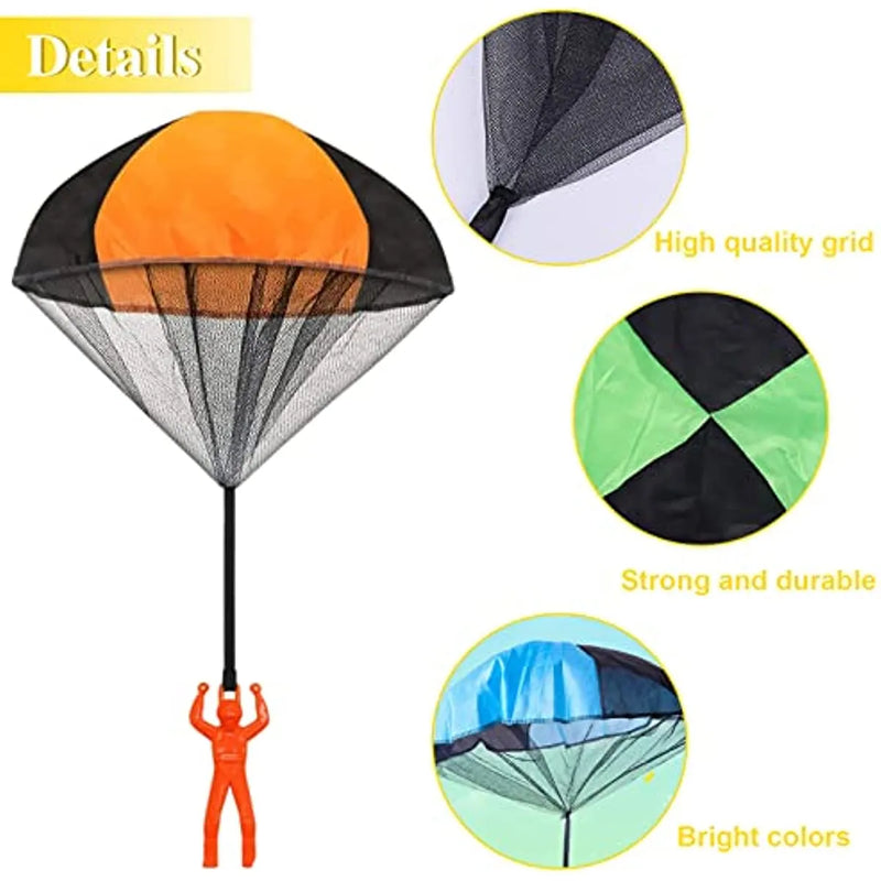 Children's Hand Throwing Mini Soldier Parachute Toy