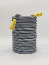 High Pressure Expandable PVC Garden Water Hose with Double Metal Connector.