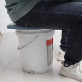 PVC Bucket Toilet Seat Cover For Camping