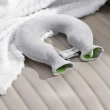 Soft Plush U-shaped Hot Water Bag for Neck