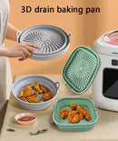 Silicone Foldable Air Fryer Basket.