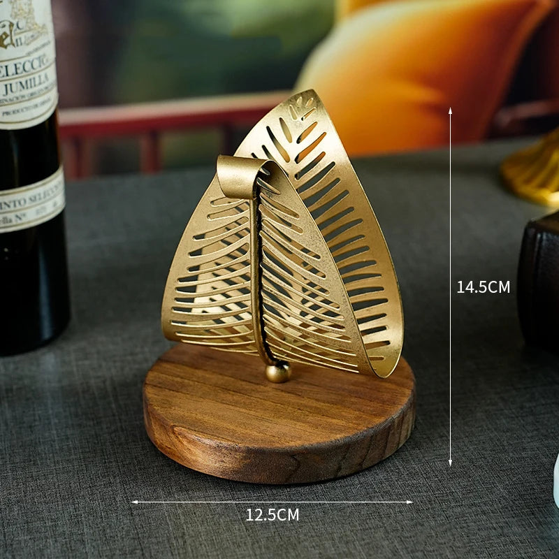 Wrought Iron  Antique Style Napkin Holder