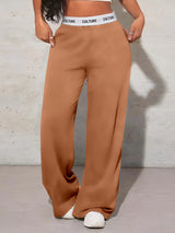 High Waisted Tummy Control Wide Leg Sweatpants