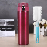 500M/16 Oz Insulated Stainless Steel BPA Free Leakproof Water Bottle