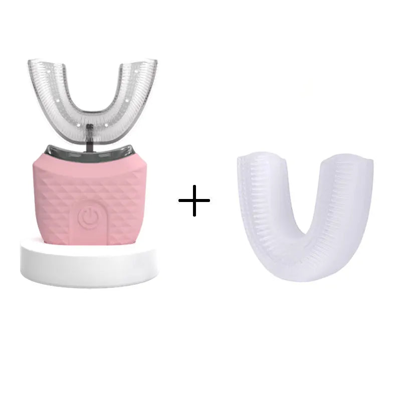Automatic 360 Degrees Sonic Silicone Electric Toothbrush